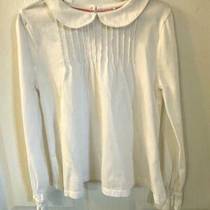 Mini Boden Collared Jersey Top